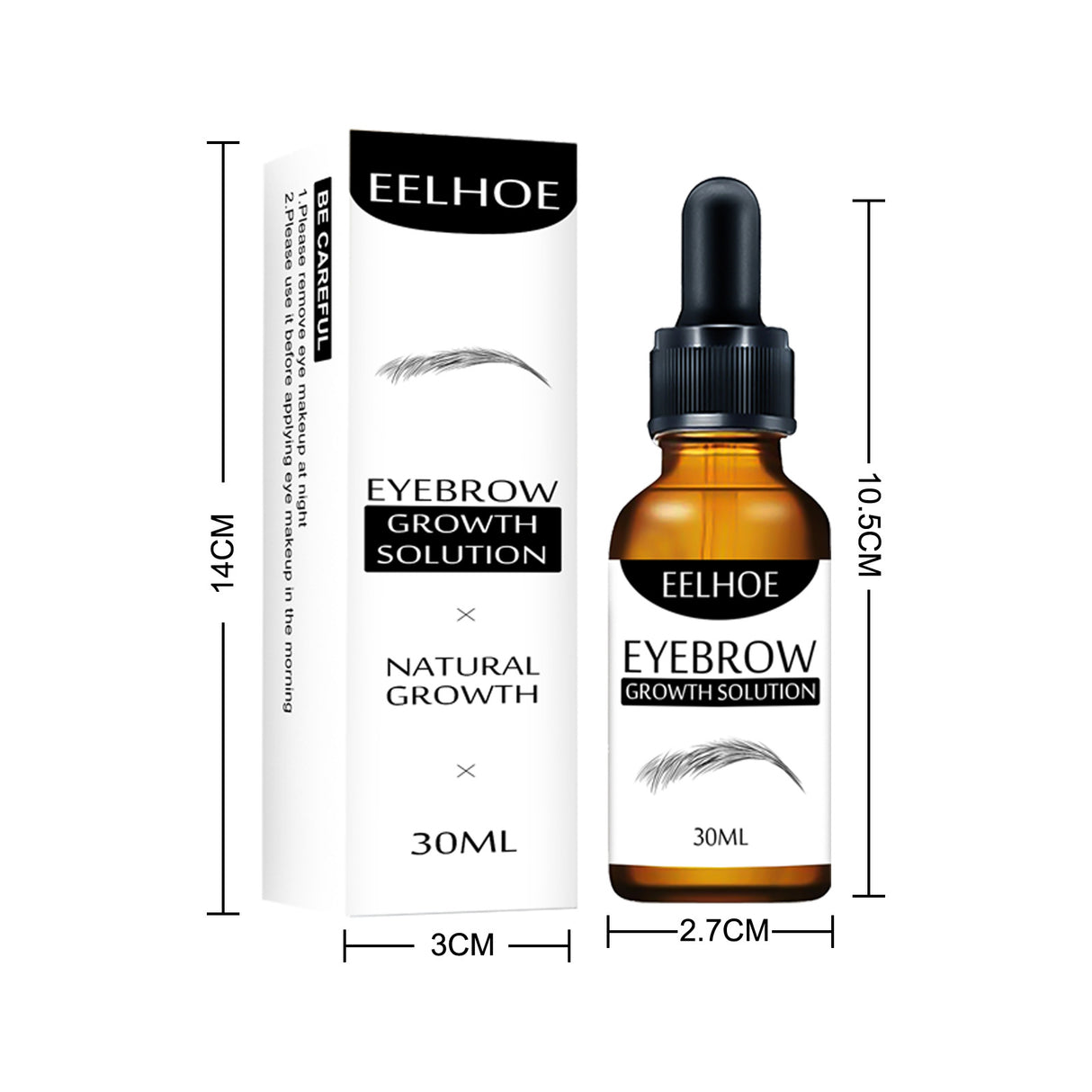 Eyebrow Liquid Eyebrow Black Thick Natural Essence Gentle Moisturizing Care Liquid Thick Eyebrow Nourishing Repair - V.I.P Digital Presence