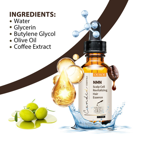 NMN Scalp Cell Revitalizing Hair Essence, Hair Care Strengthen And Strengthen Hair Repair Hair Root Thickening Hair Moisturizing Essence - V.I.P Digital Presence