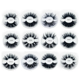 Fluffy Eyelashes 8D 25mm Mink Eyelashes 27mm Long Thick Net Red False Eyelashes - V.I.P Digital Presence