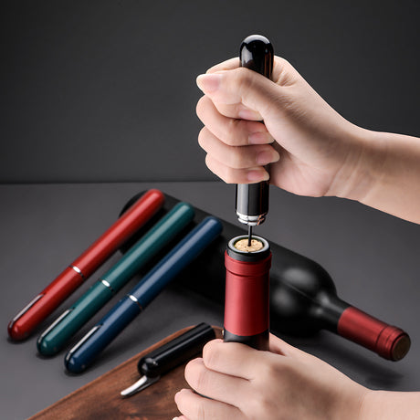 New Beautiful Fashion Pen-Shaped Wine Cork Air Pressure Creative Wine Corkscrew - V.I.P Digital Presence