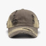Distressed Adjustable Cotton Baseball Cap - V.I.P Digital Presence