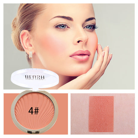MISSROSE Six-Color Matte Highlighter Blush Blush Nude Makeup Repair Powder Brighten Skin Tone Blush Palette - V.I.P Digital Presence