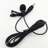 VOXLINK 3.5 mm Microphone Clip Tie Collar for Mobile Phone Speaking in Lecture 1.5m/3m Bracket Clip Vocal Audio Lapel Microphone - V.I.P Digital Presence