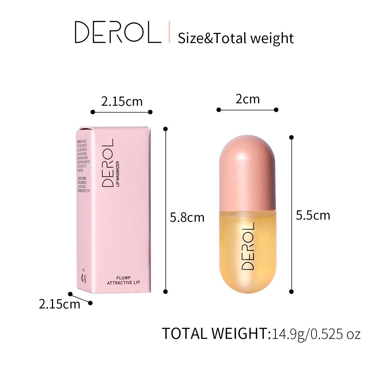 DEROL Ginger Mint Lip Plumper Cross-Border Increase Moisturizing Moisturizing Lip Set Box Lip Plumper - V.I.P Digital Presence