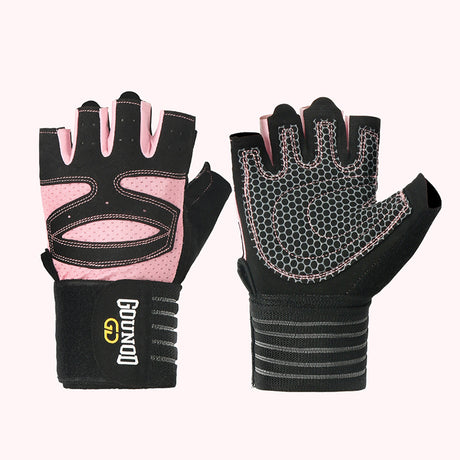 Fitness gloves extended breathable and wear-resistant half finger gloves for exercise - V.I.P Digital Presence