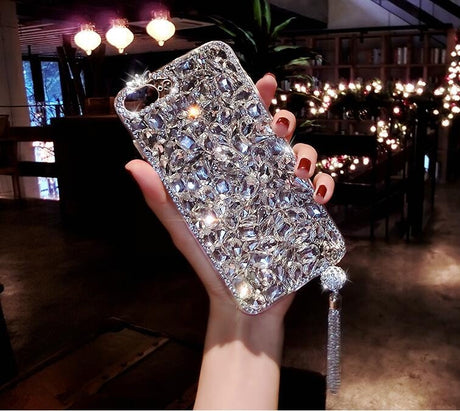For Huawei P8 P9 P10 P20 Lite Plus Mate 7 8 9 10 Pro Luxury Glitter Back Cover Crystal Bling Diamond rhinestone Phone case - V.I.P Digital Presence