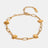 Stainless steel gold splicing personalized niche design titanium steel bracelet - V.I.P Digital Presence