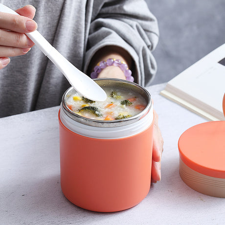 304 Stainless Steel Soup Cup Heat Preservation Sealing Portable Water Cup Lunch Box Student Lunch Box - V.I.P Digital Presence