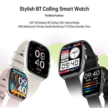 S5 smartwatch IP68 waterproof Bluetooth call sports wristband heart rate and blood oxygen monitoring - V.I.P Digital Presence