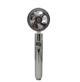 Onder Druk Douchekop Shower Nozzle Water-saving Flow 360 Rotating High-pressure Nozzle With Small Fan - V.I.P Digital Presence