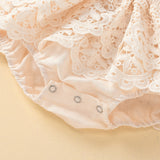 Solid color backless lace up baby jumpsuit - V.I.P Digital Presence