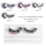 New Color Noctilucent Fried False Eyelashes Multi Layer Thick Cross Mink Like Eyelashes 8D FLUFFY - V.I.P Digital Presence