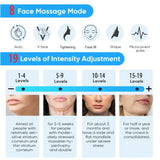 EMS Facial Massager Eye Face Lift Skin Tightening Anti-Wrinkle V-Shaped Face Muscle Stimulator Beauty Device - V.I.P Digital Presence