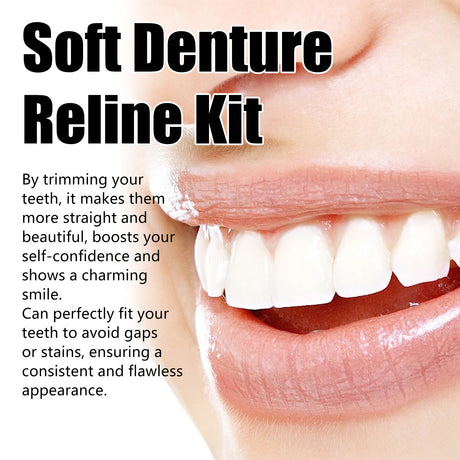 Soft Denture Reline Kit, Denture Set With Interdental Fillings And Braces - V.I.P Digital Presence