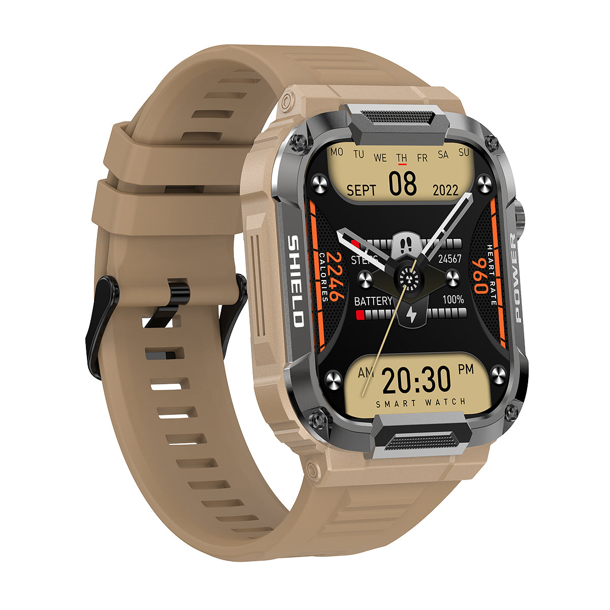 Smart bracelet MK66 Bluetooth call IP69 health monitoring super long endurance sleep monitoring sports watch - V.I.P Digital Presence