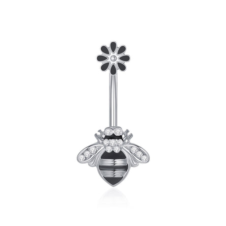 Navel Ring Creative Bat Bee Navel Buckle Navel Ring Body Piercing Jewelry - V.I.P Digital Presence