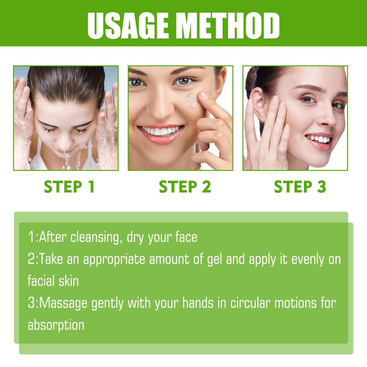 Face Gel Cream Lightening Spots And Fine Lines Repair Redness And Delicate Pores Soft Moisturizing Face Cream