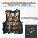 S-M-L-XL-2XL-3XL adult life jacket: buoyant, for sea fishing/outdoor sports, coated Oxford cloth. - V.I.P Digital Presence