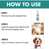 Pet Skin Medicine Spray, Cats And Dogs To Remove Mite Skin Itching To Remove Red Hair To Itch - V.I.P Digital Presence