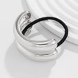 Personalized retro double-layer arc elastic hairpin irregular temperament hair ring - V.I.P Digital Presence