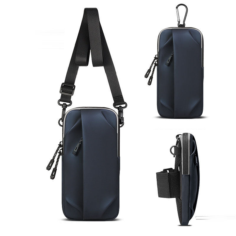 Running mobile phone arm bag for men and women, single shoulder diagonal cross bag, wrist bag, fitness sports travel equipment, - V.I.P Digital Presence