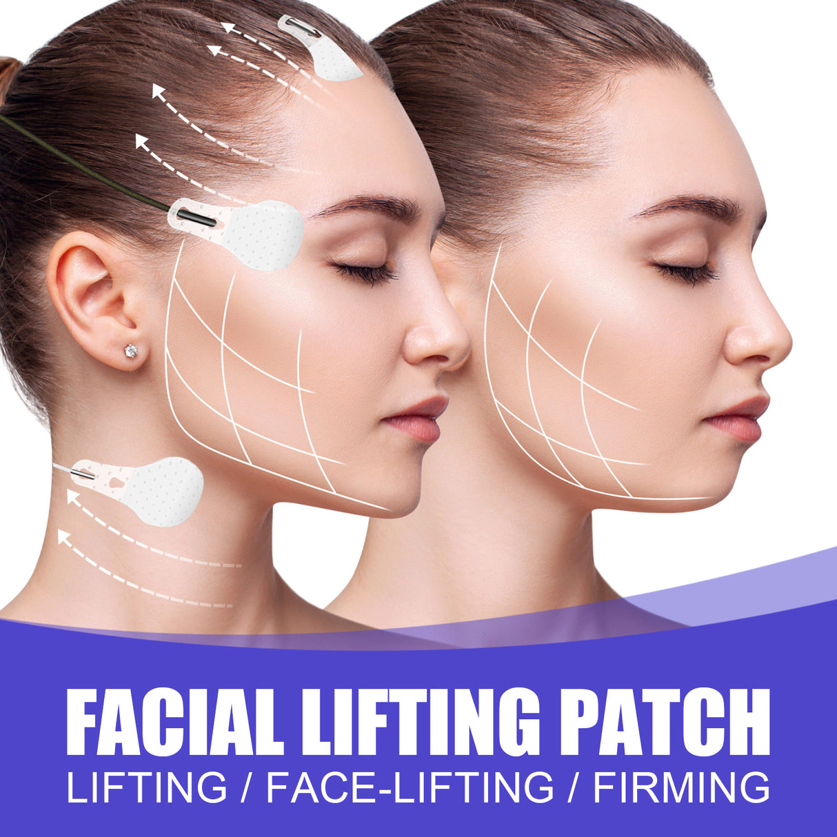 Face Lifting Patch V-Shaped Face Lifting Patch Skin Firming And Thin Chin Muscle Lifting And Swelling Elimination Shaping Patch - V.I.P Digital Presence