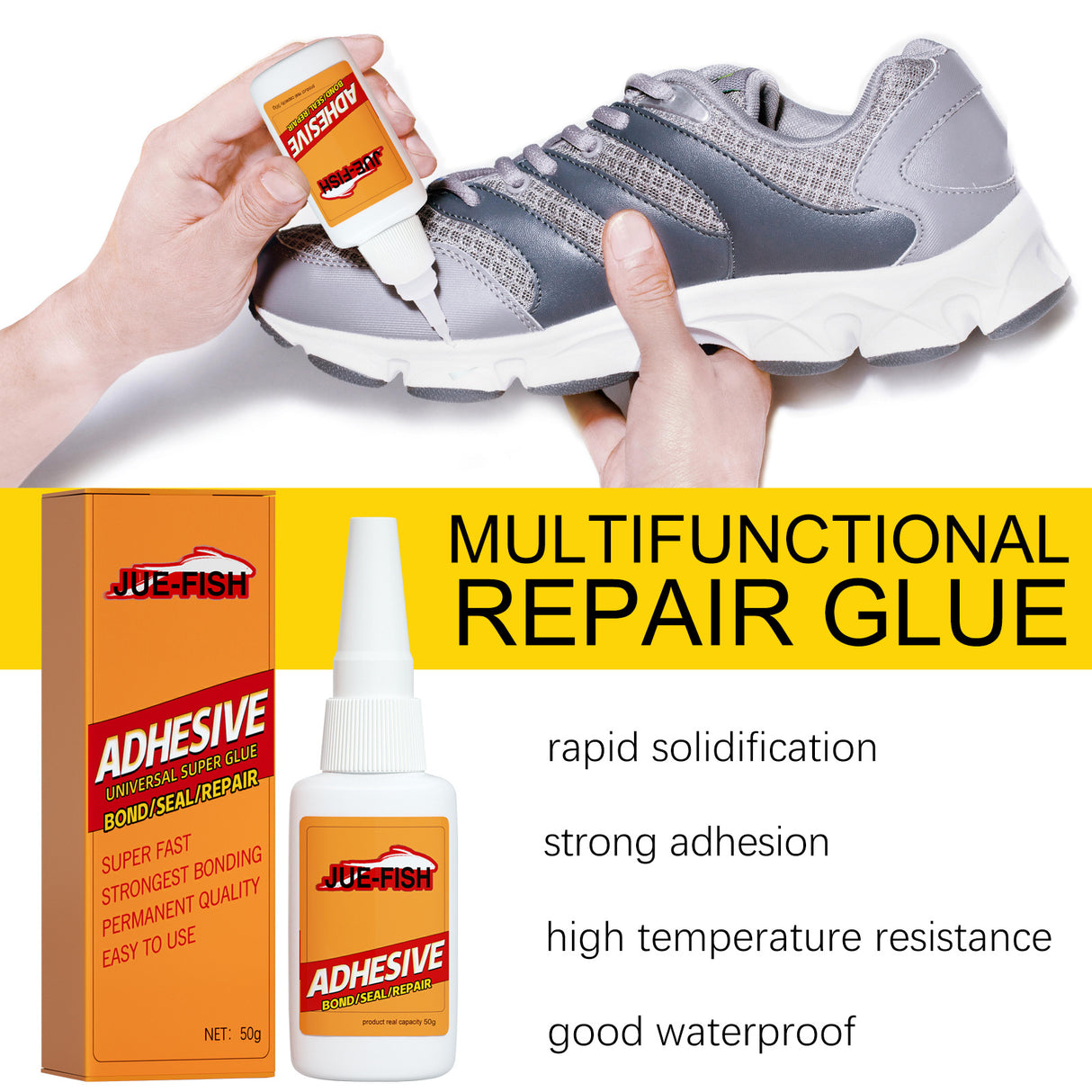 Multifunctional Repair Glue, Plastic Metal Glass Mending Shoe Glue Athletic Shoe Adhesive - V.I.P Digital Presence