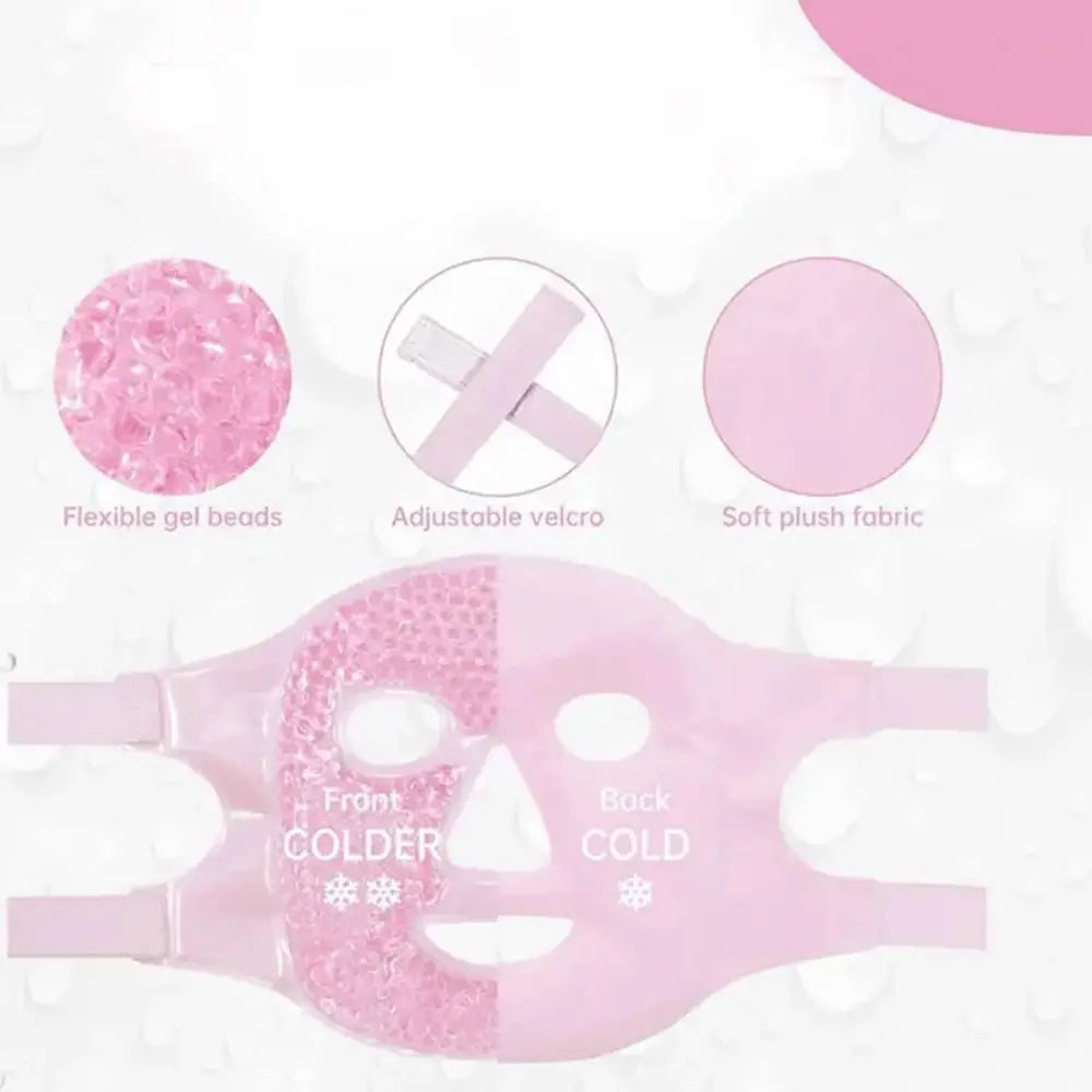 1pc full face massage ice compress can be used repeatedly - V.I.P Digital Presence