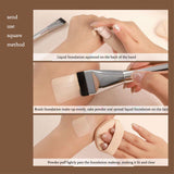 Straight foundation make-up brush - V.I.P Digital Presence