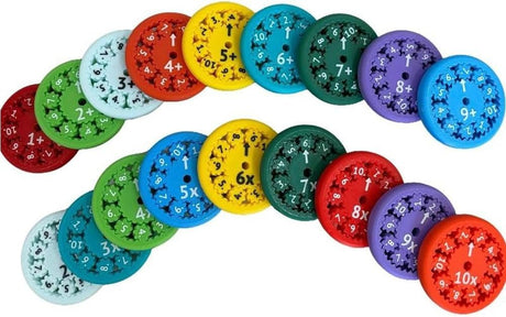 MATH FIDGET SPINNERS 9-piece math fidget spinner teaching enlightenment toy - V.I.P Digital Presence