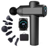 Fascia gun professional grade fitness massager with 6 massage heads for deep muscle tissue massage - V.I.P Digital Presence