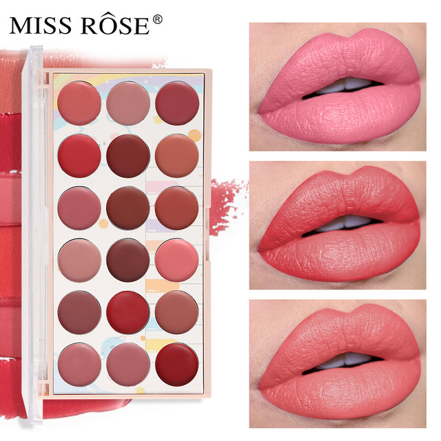 Missrose Recommends 18 Color Mouth Red Dish Matt Moisturizing Water-Resistant Non Fading And Non Staining Lipstick - V.I.P Digital Presence