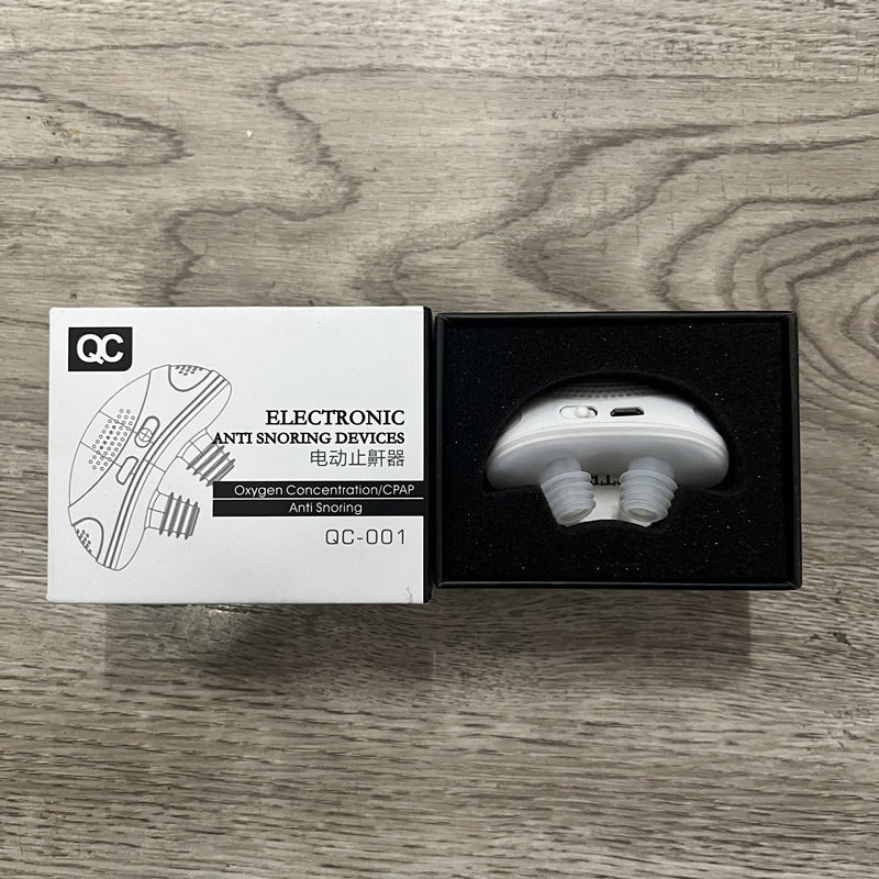 Dispositivo eléctrico para ronquidos y corrección de ronquidos en casa