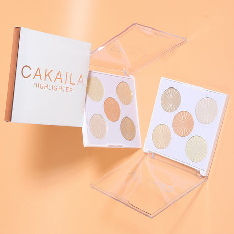 CAKAILA 5 color baking powder highlighting powder enhances silhouette contour - V.I.P Digital Presence