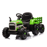 Children's electric tractor toy, powered by 24V battery, 200w * 2 motor 1.86-4.97MPH/remote control three speed adjustable - V.I.P Digital Presence