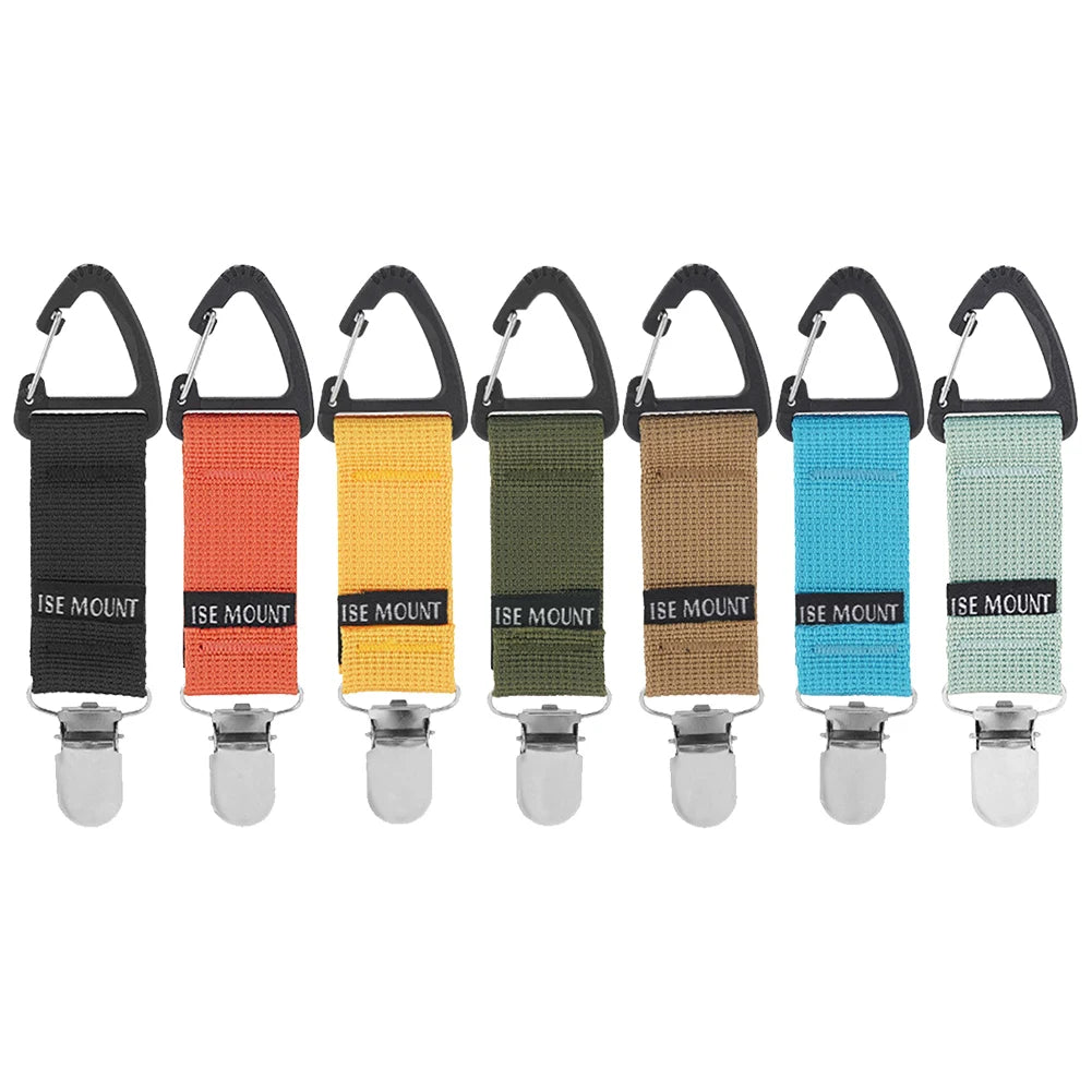 Outdoor travel straw hat clip multifunctional glove clip towel clip triangular ribbon buckle mountain buckle - V.I.P Digital Presence