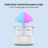 New Designed Cool Mist Essential Oil 7 Colors LED Night Light Wood Grain Cloud Rain Water Air Humidifier - V.I.P Digital Presence