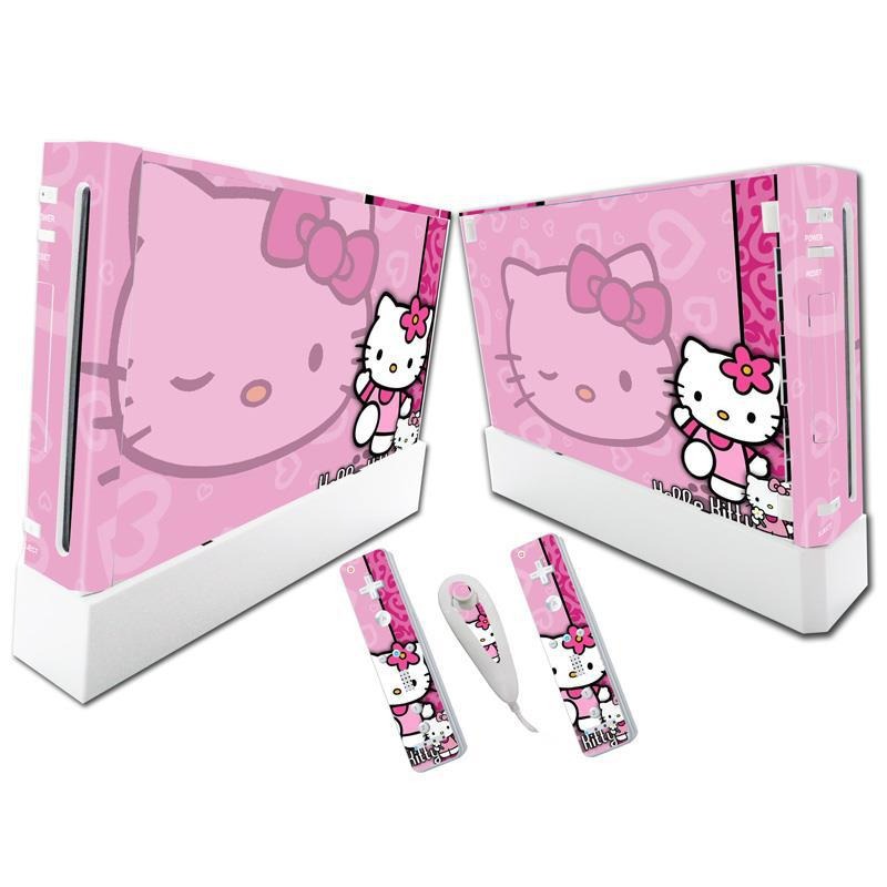 Suitable for WII stickers wii body stickers Wii pain stickers HelloKitty Pikachu stickers