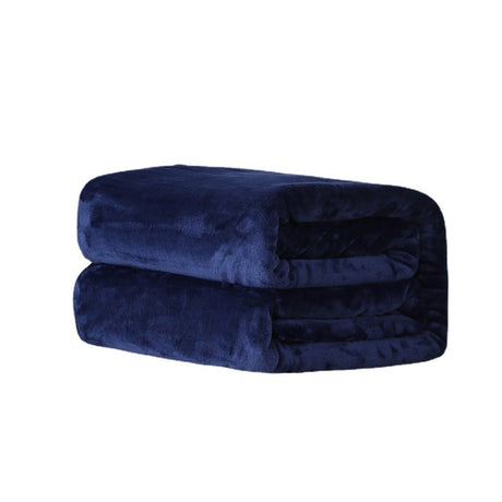 Thick blanket, solid color blanket, single-layer nap, coral fleece blanket, winter flannel blanket - V.I.P Digital Presence