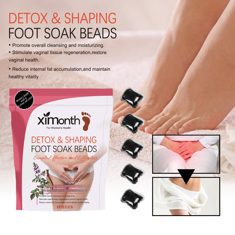 Detox & Shaping Foot Soak Beads, Clean Body Odor Relieve Itching Discomfort Moisturize Cold Foot Bath Gel - V.I.P Digital Presence