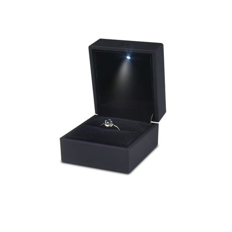 " Elegant LED Light Ring Box: Perfect for Engagement & Wedding Gifts - Keep Your Jewelry Safe & Secure!  & Secure!" - V.I.P Digital Presence