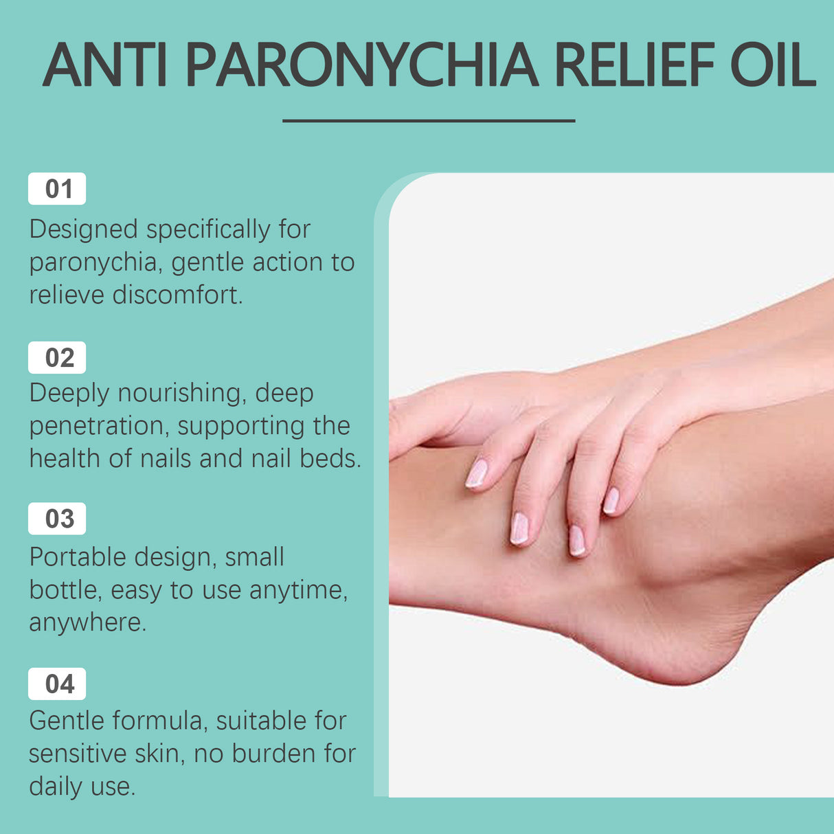 Nail Repair Oil Clean, Nourish And Gently Repair Hands, Feet And Nails Glossy Foot Nail Repair Oil - V.I.P Digital Presence