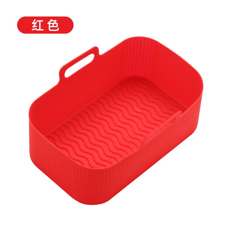 Air fryer thickened silicone pad barbecue plates ovens microwave ovens insulation rectangular trays - V.I.P Digital Presence
