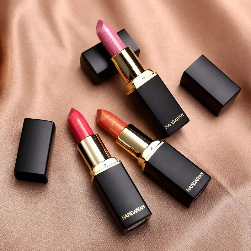 9 Colors Waterproof Glitter Lipstick - V.I.P Digital Presence