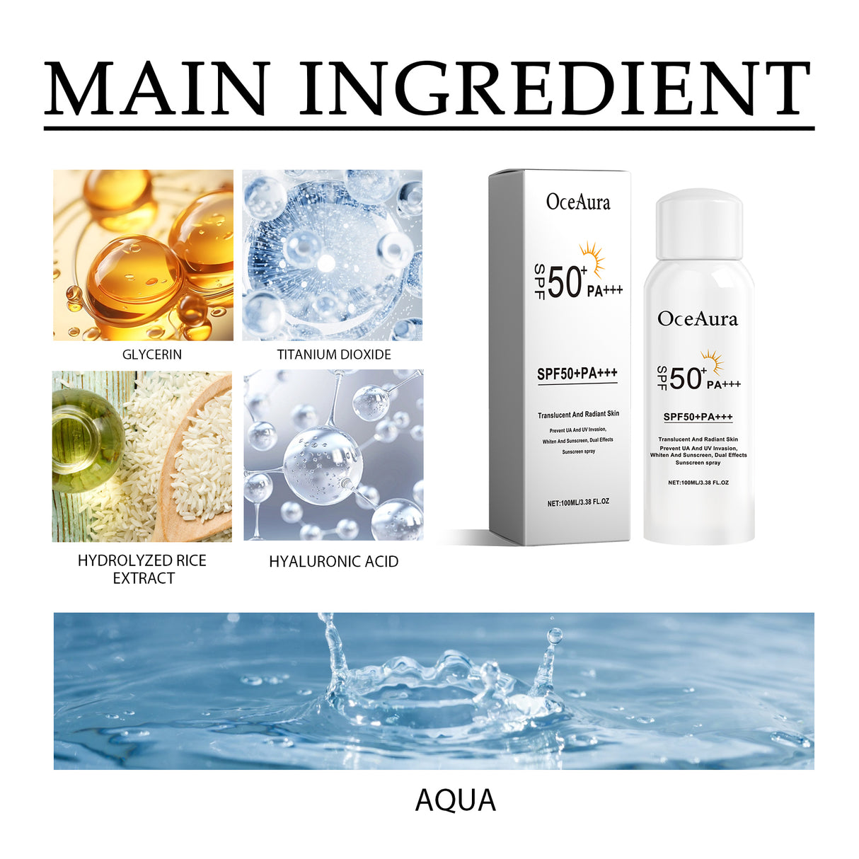 Sunscreen Spray, Moisturizing And Refreshing Protective Spray For Outdoor Uv Protection - V.I.P Digital Presence