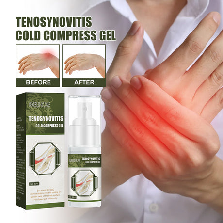 Tendon Sheath Cold Compress Gel Spray Massage For Sore Wrist Tendon Sheath Joint Care Spray - V.I.P Digital Presence