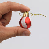 Christmas decorations Christmas trees gifts decorations mini painted Christmas balls - V.I.P Digital Presence