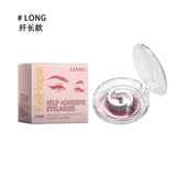 Self-Adhesive Eyelashes, Lazy People Glue-Free Free Unloading Self-Adhesive Thick Thin Long Natural Eyelashes - V.I.P Digital Presence