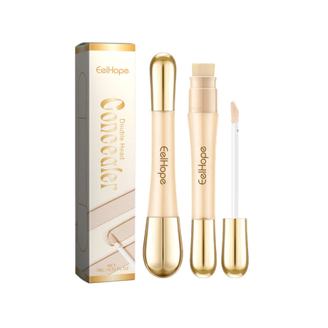 Double Head Concealer, Brightening And Waterproofing Concealer Stick - V.I.P Digital Presence