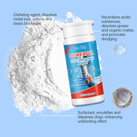 Pipe Dredge Cleaning Agent, Kitchen Toilet Sewer Clogged Dredge Drainage Pipe Clean And Decontaminate - V.I.P Digital Presence